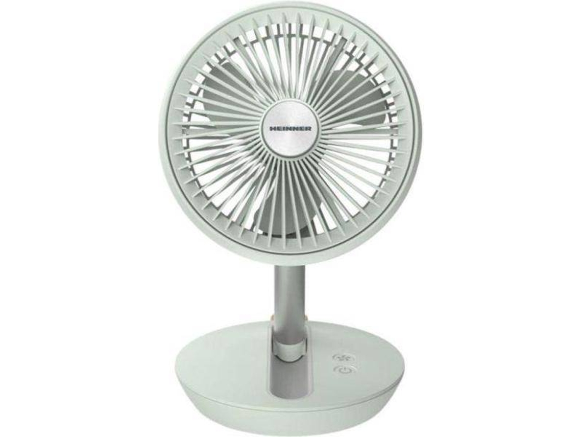 Ventilador HEINNER Recargable 4000GR (15 cm - Verde)  
