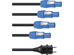 Cable EUROLITE P-Con 1-4, 3x2,5mm²