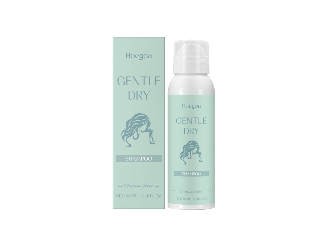 Champú en spray para cabello seco