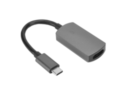 Adaptador De Interfaz Multimedia Usb-c A Hd 4k 60hz, Estación De Acoplamiento Portátil De Aluminio Gris
