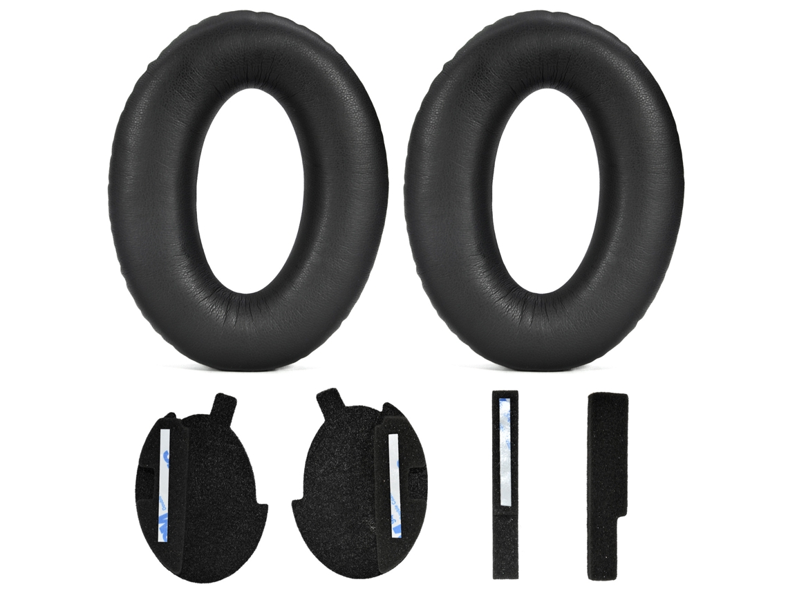Almohadillas de repuesto para auriculares Bose Aviation Headset X A20, color negro Accesorios Siurn