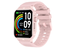 Reloj inteligente Bluetooth, llamadas, frecuencia cardíaca, presión arterial, sueño, salud, monitor, ejercicio, podómetro, rosa, Yizhood
