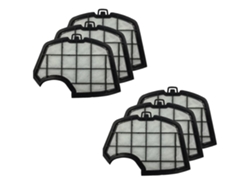 6 filtros de repuesto para Vorwerk Kobold, protección del motor VK150 y VK140.