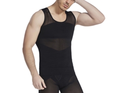 Camisa De Cozinha Masculina Preta L Com Malha Respirável Resistente A Altas Temperaturas