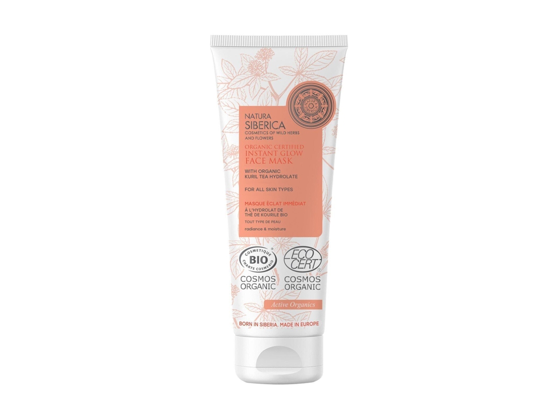 Mascarilla Facial NATURA SIBERICA Brilho Instantâneo (75 ml)