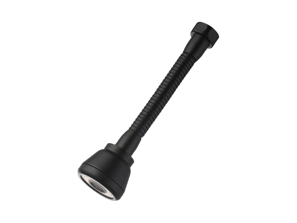 Extensor De Grifo Giratorio 360 Grados Antigoteo Con 3 Modos Ahorro De Agua Material Cobre Negro Para Cocina