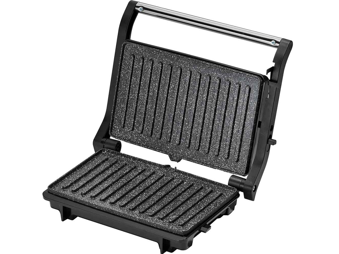Grunkel Grill Eléctrico - GRL-EXTREME - 2000W, apertura 180°, altura regulable, placas 29x26cm y control de temperatura