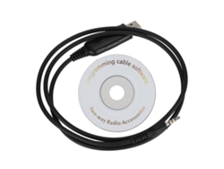 Cable De Programación Usb Para Radio Bidireccional Baofeng Uv-3r - Compatible Con Windows Xp/windows