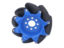 2026velora-rueda Omnidireccional 3in 45° Con Rodillos De Goma Tpu Para Robots Industriales 5606‑0100‑0076