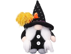Muñeco De Peluche De Gnomo De Halloween, Adorable Murciélago Bruja Decorativo, Regalo Mágico Para El Hogar 21x12cm