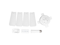 Lámpara/ventilador Enchufable Con 4 Aspas Led Ajustables, 85-265v, Con Control Remoto Para Iluminación Del Hogar.