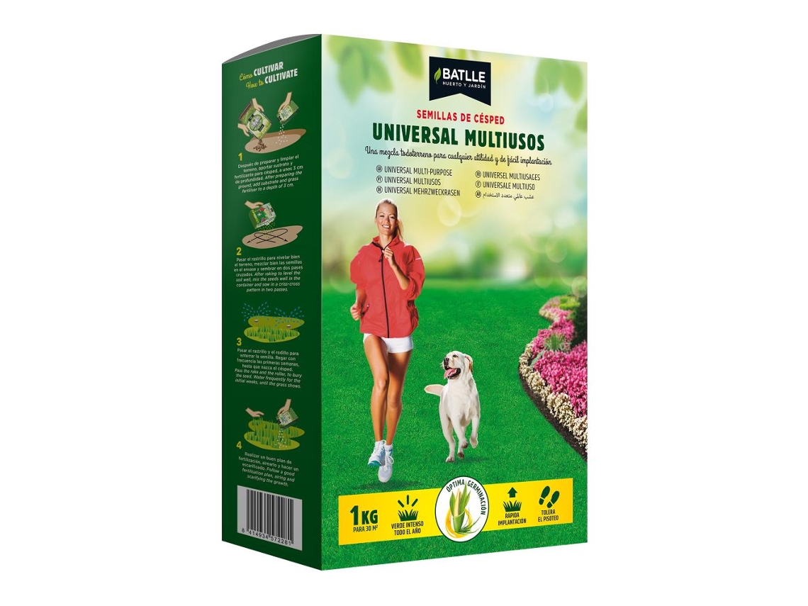 Semillas de césped multiusos universales BATLLE