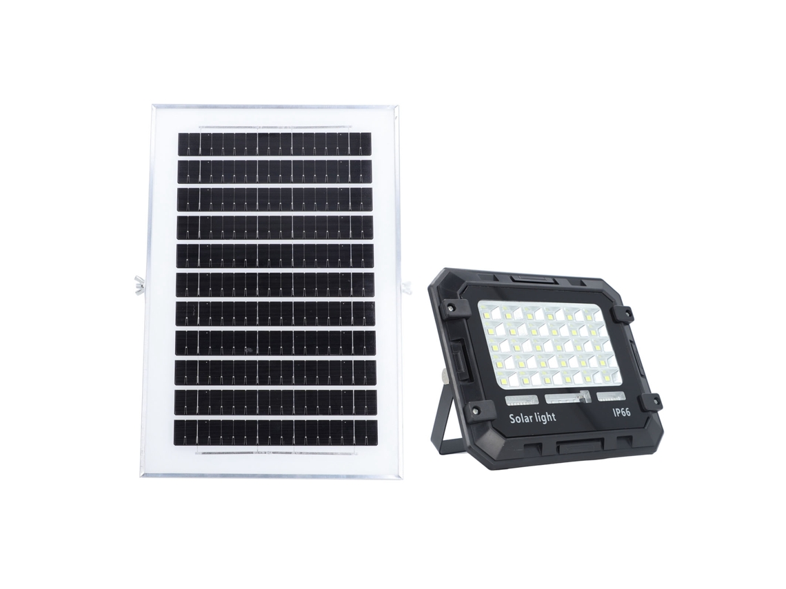 Lámpara Solar Led Para Exteriores 1000lm Ip66 4000mah 4m Carga Rápida Panel Ajustable A500