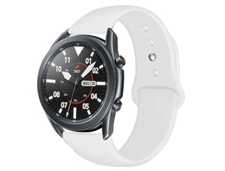 Correa Pulsera Silicona Suave para Garmin Forerunner 245 Music Blanco