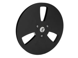 Carrete De Cinta Vacío De 1 4" (7 Pulgadas) Universal, 3 Orificios, Aleación De Aluminio, Carrete Abierto, Carrete De
