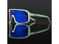 Gafas de sol de ciclismo unisex con lentes de polímero semitransparentes resistentes a impactos y protección UV400 MDUG (modelo A7)