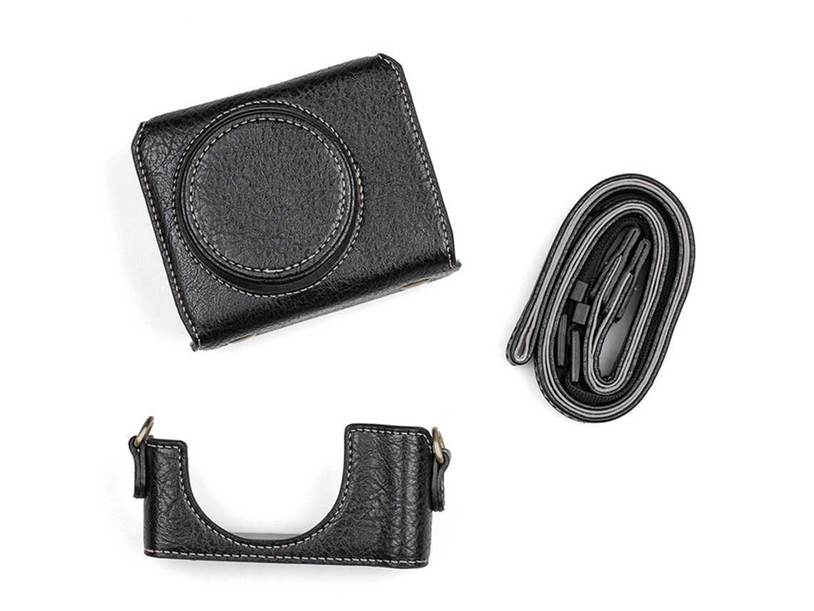 2026-funda Para Cámara Sony Zv1 Con Correa, Funda De Cuero Y Accesorios De Protección Para Cámara Digital
