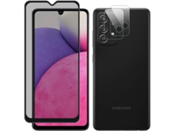 Conjunto de Protectores de Lente Peça Dureza Air Bubble Freeanti Spy para Samsung Galaxy A33 HONGWE. (2un)