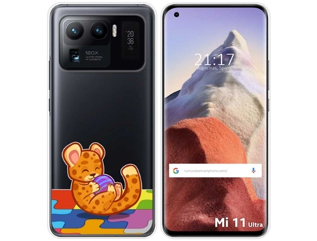 Carcasa Xiaomi Redmi Note 10 5G TUMUNDOSMARTPHONE Dibujos Transparente Multicolor