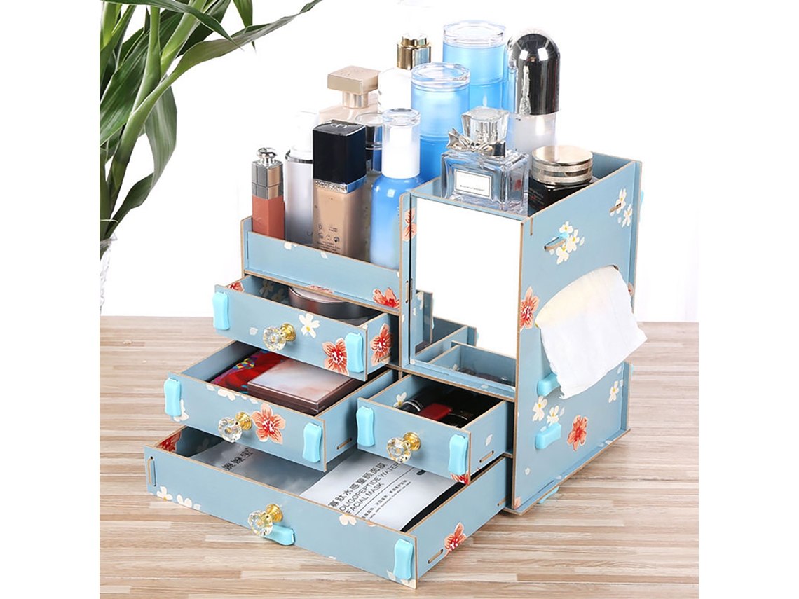 Llavero Ligero Y Bonito Con Forma De Mochila Y Diamantes De Imitación Azules Para Niñas, Perfecto Para Guardar Maquillaje Y Joyas.