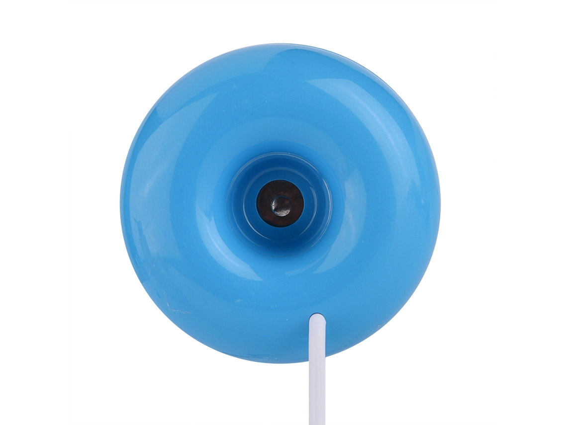 Umidificador Usb Portátil Mini Em Forma De Rosquinha Com Atomização Para Casa Escritório Carro Azul