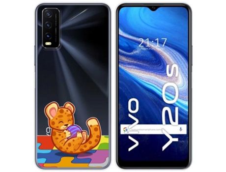 Carcasa Vivo Y20s / Y11s TUMUNDOSMARTPHONE Dibujos Transparente Multicolor