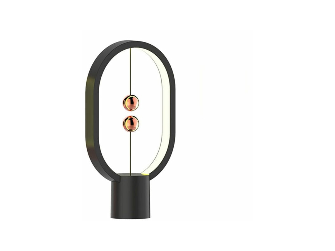 Lámpara de escritorio LED con luz magnética y regulador táctil, ideal para dormitorio, hogar y oficina.
