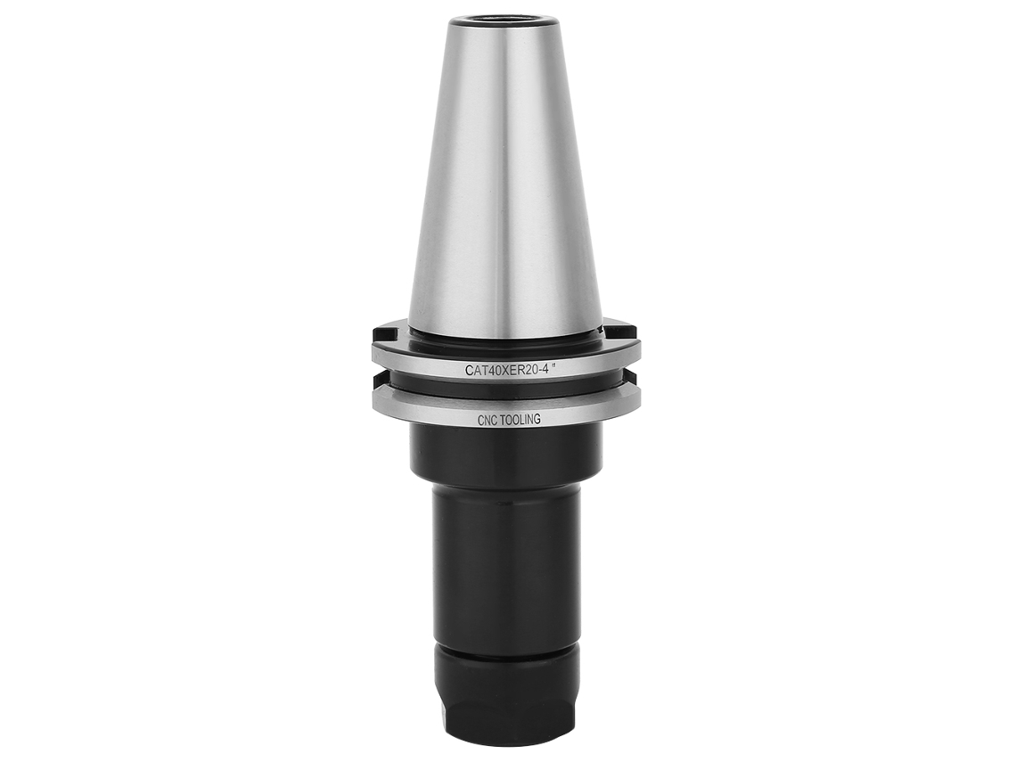 Portaherramientas Cnc Cat40 Er20 De 4" Y 20000 Rpm Con Llave De Extracción Y Pasador