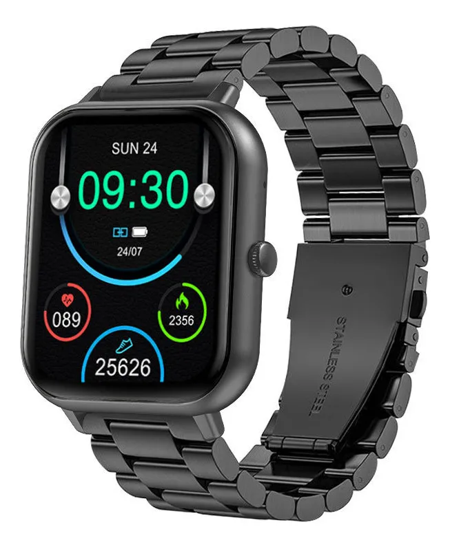 Reloj inteligente de salud y deportes con pantalla grande de 1.83 pulgadas.