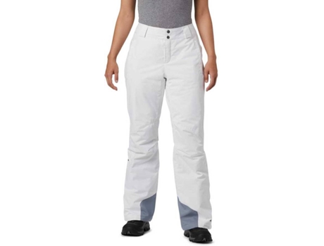 Pantalones para Mujer COLUMBIA Bugaboo Omni Heat Blanco para Esquí (M)