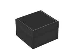 Caja De Almacenamiento Para Relojes De Pu Con Cojín De Felpa, Organizador De Regalos