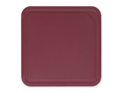 Tabla De Cortar Plastico 25X25Cm Berenjena Tasty