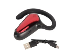 Auriculares Inalámbricos Bluetooth 5.1 Con Conducción Ósea, Reducción De Ruido, Ultraligeros Para Negocios, Color Rojo.