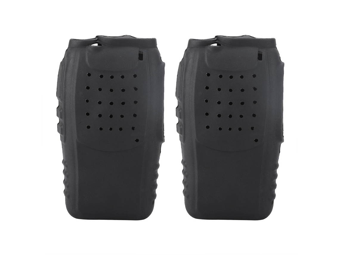 Funda de silicona para radio con cinturón para protección y fijación