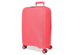 Maleta grande de polipropileno Orbit Coral Roll Road