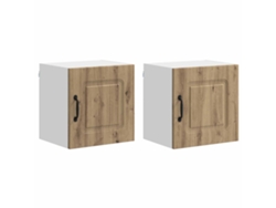Maison Exclusive - Mueble De Cocina Kalmar 2 Pcs Roble Artesanal 40 X 31 X 40 Cm