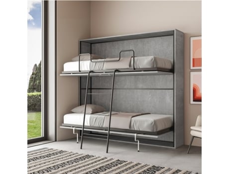 Litera plegable horizontal gris 85x185cm Kando 2CM