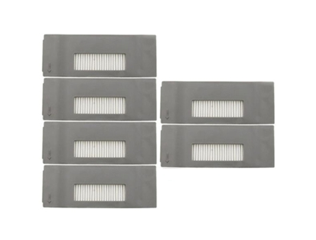6 piezas de repuesto para aspiradora Robot polvo para Ecovacs Deebot Dt85 Dt83 Dm81 Dt85G