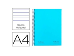 Cuaderno NAVIGATOR NA40 Azul A4 80 Hojas