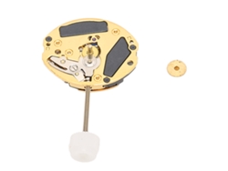 Pieza de repuesto para movimiento de reloj de cuarzo ETA 901001, aleación de oro, diamantes de imitación