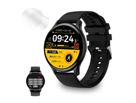 Smartwatch KSIX Core Negro Protectores de pantalla (2 uds.)