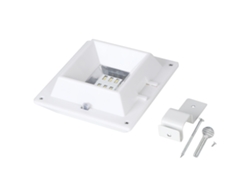 Luz solar para vallas (6 LED, resistente al agua)