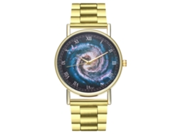 Reloj De Pulsera Analógico De Cuarzo Para Mujer Con Esfera Redonda De Aleación.