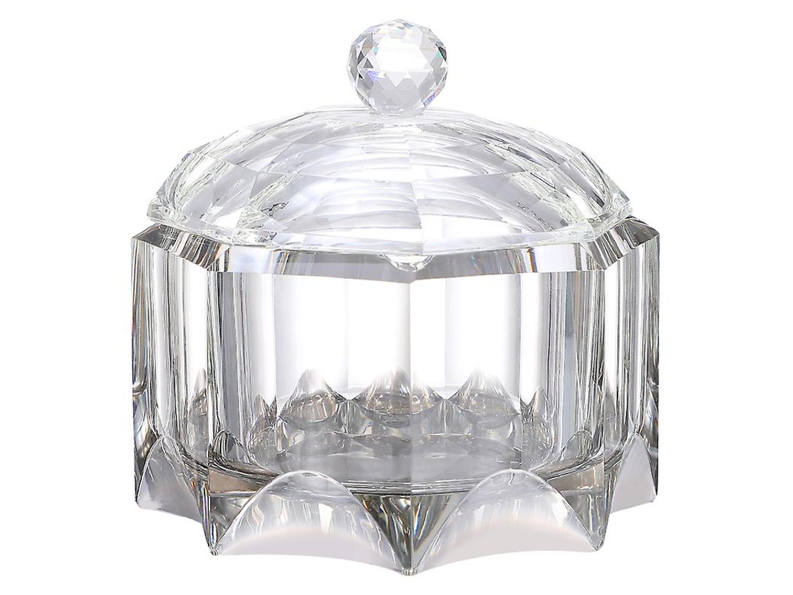 1 cenicero de cristal con tapa. ALLINLESS