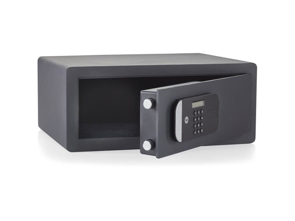 YALE -YLEM/200/EG1 - Cofre de alta segurança - fechadura eletrônica (certificado SKG) - tamanho de laptop (24 -8 L)
