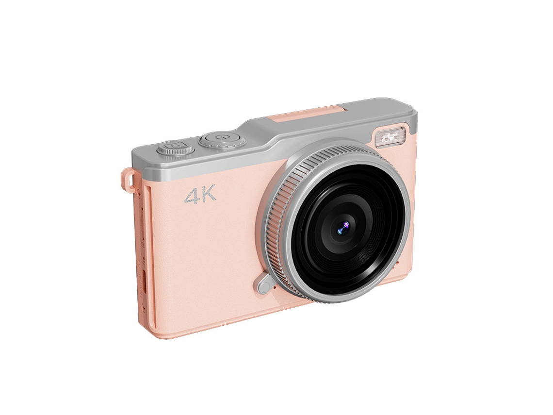 Cámara digital Polaroid HD CCD con pantalla abatible, wifi, rosa, para estudiantes