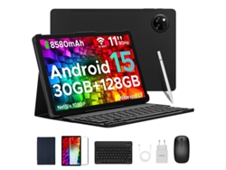 Tab A9 Pro Android 15, pantalla HD de 11 pulgadas, 30 GB de RAM, 128 GB de ROM y 2 TB, tableta de 8580 mAh, wifi 5G, Android Widevine L1 OTG Doogee