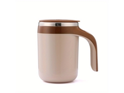 Usb - Taza Eléctrica Multifuncional, Vaso De Leche Magnético Giratorio De Acero Inoxidable. Perfecta Para Perezosos O Viajeros. Fácil De Tra