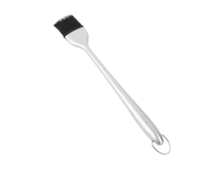 JILLIOPER Cepillo para Barbecue de Acero Inoxidable con Mango - Accesorio de Cocina para Asados y Barbacoa