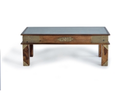 Mesa de Centro con Detalles en Azulejo 45X120X60 GINER Y COLOMER
